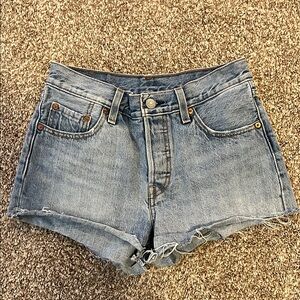 501 Levi Denim Women's Shorts